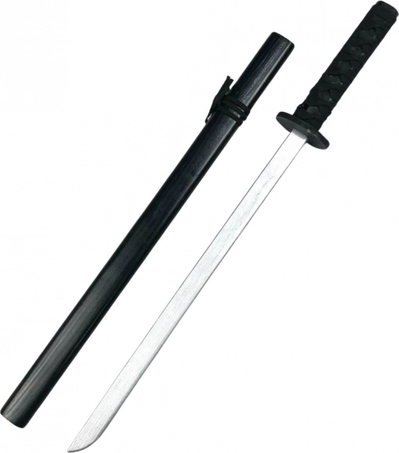 Katana d'entraînement en bois noire 70 cm