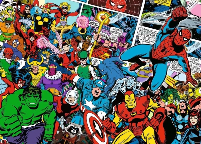 Puzzle 1000 pièces Challenge Marvel