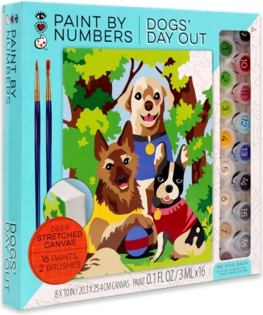 peinture par numéros – chiens