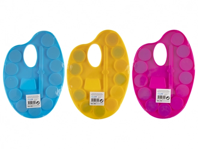 Palette de couleurs à l'eau Grafix 12 pcs jaune