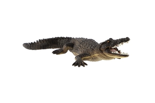 Crocodile d'Afrique de l'Ouest en plastique 17cm en sachet