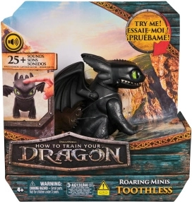 Dragons - Mini dragon avec sons et mouvements Krokmou