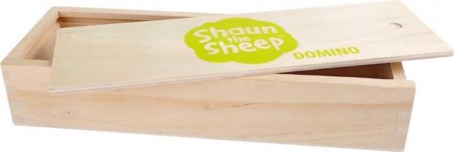 Domino en bois Mouton Shaun
