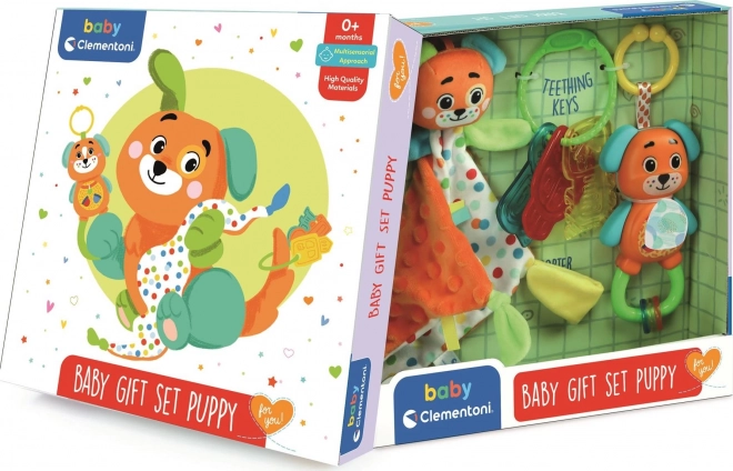 Coffret cadeau pour bébés chiot