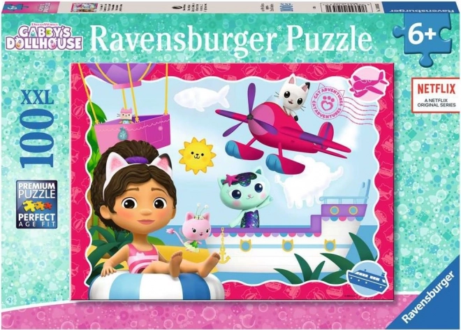 Puzzle Ravensburger Gábinin maison magique XXL 100 pièces