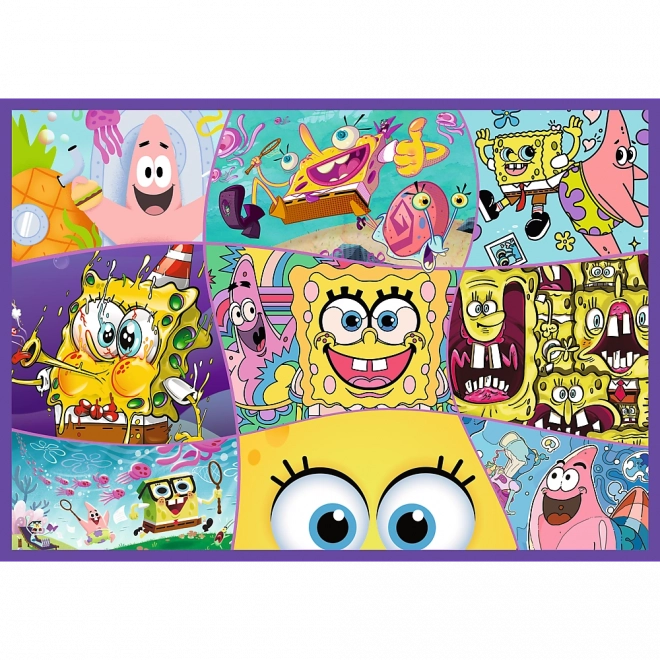 Puzzle 4x250 Le monde fou de Bob l’éponge