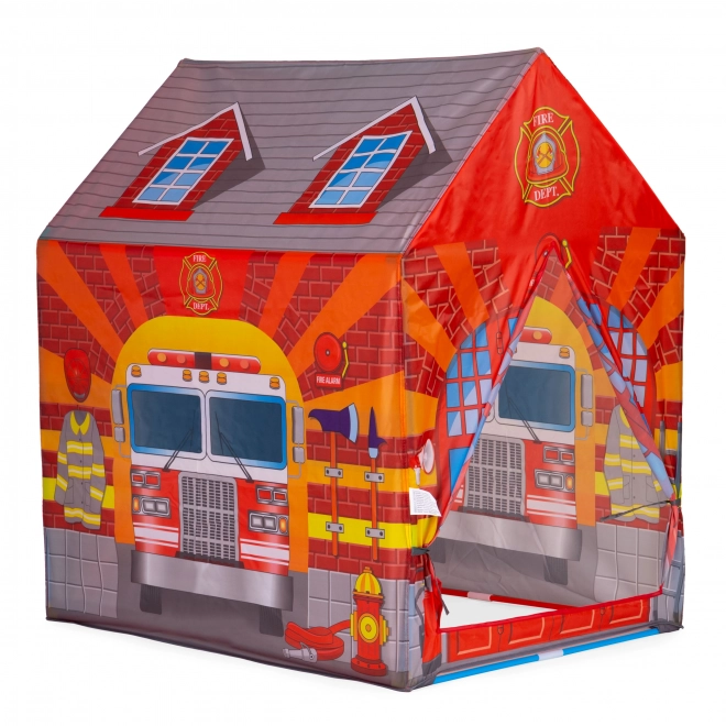 tente pour enfants station de pompiers iplay
