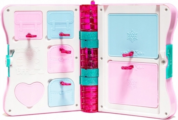 Journal secret à serrure rose