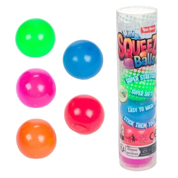 Balle anti-stress à presser avec du slime