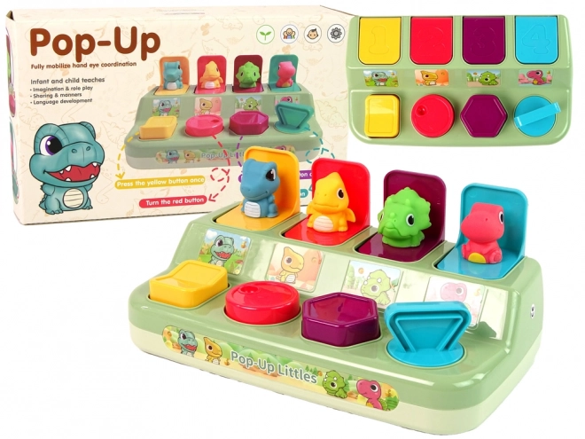Jouet Arcade Pop-up Dinosaure pour Enfants