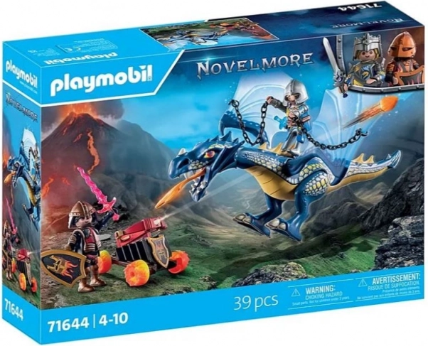Set de figurines PLAYMOBIL Novelmore Dragon courageux