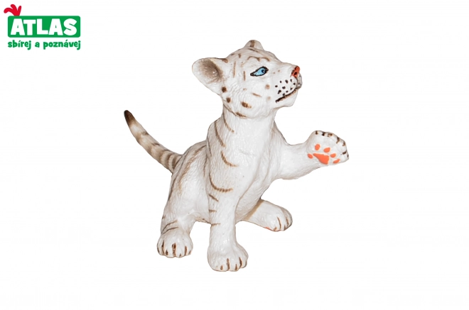 Figurine de bébé tigre blanc