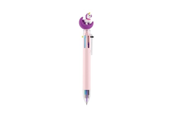 Stylo hexacolor avec licorne