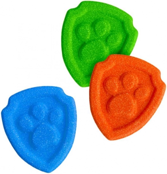 Trois couleurs pour un bain amusant