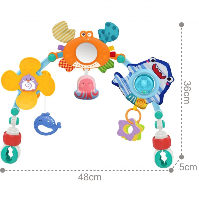Corde à jouets universelle pour poussette