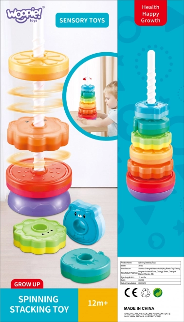 Tour éducative en spirale de petits animaux WOOPIE pour enfants