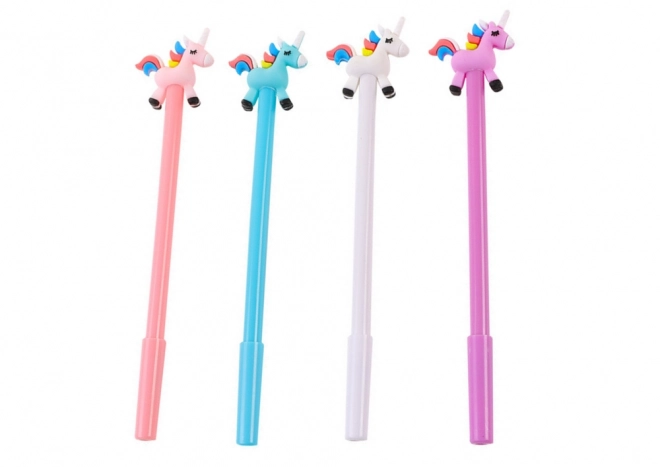 Stylo à bille Unicorn Stopper Pointe Noire Mix Blanc Rose 0,5 mm