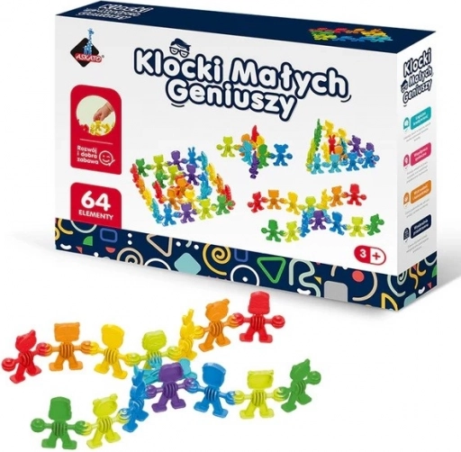 Petits Génies – figurines à compter, 64 pcs