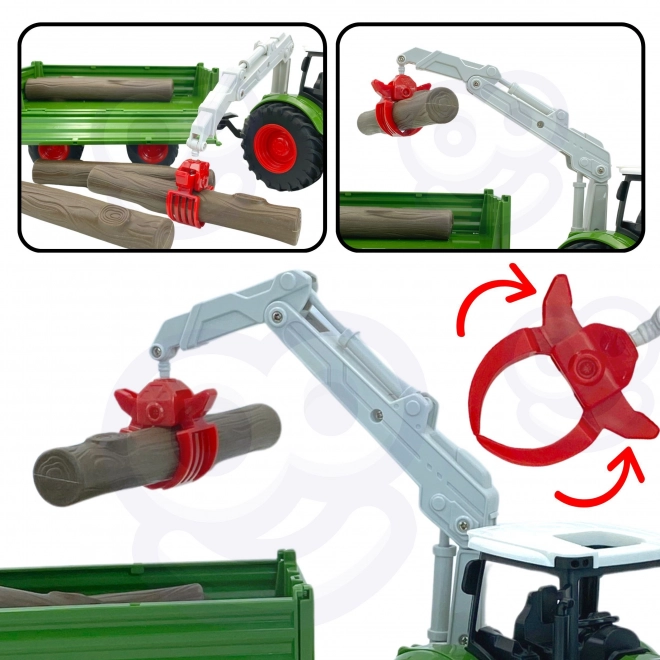 Set de machines agricoles tracteur mini ferme WOOPIE