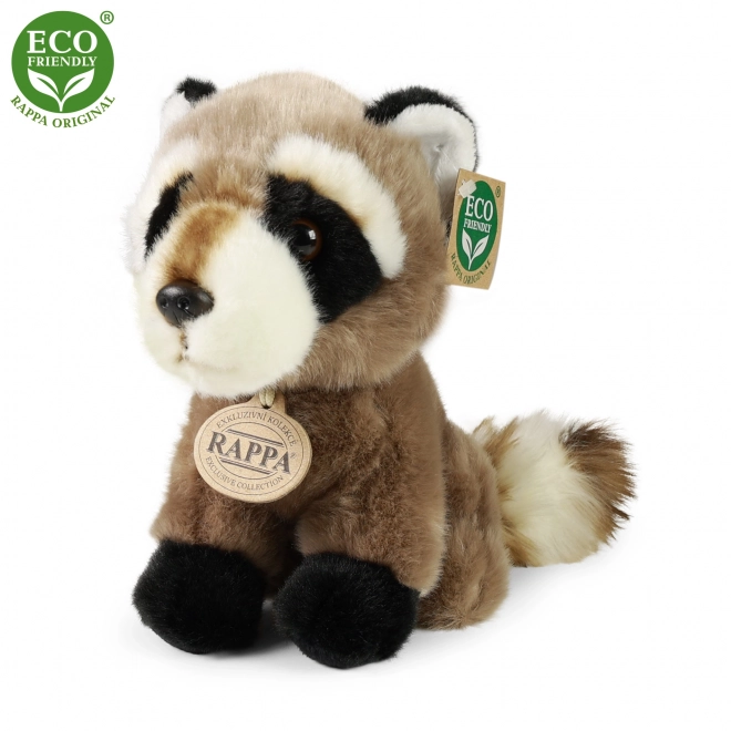 Ratons laveurs en peluche assis 18 cm ECO-FRIENDLY