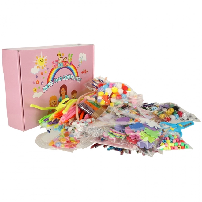 Kit créatif pour enfants - travaux manuels et art avec 1200 éléments