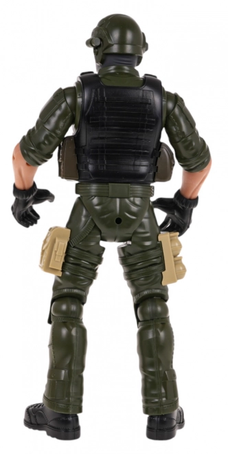 Figurine de soldat + accessoires