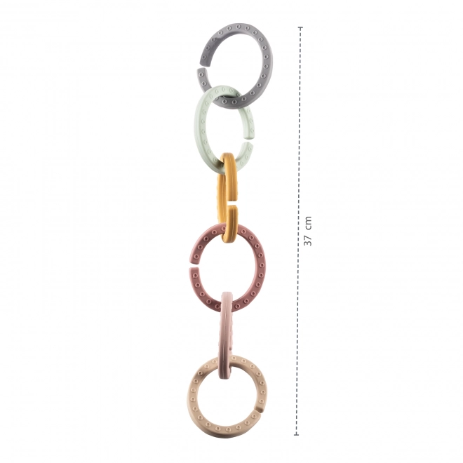 Anneaux multifonctionnels en silicone, Multicolore