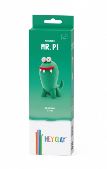 Pâte en plastique Hey Clay Monstres M. PI