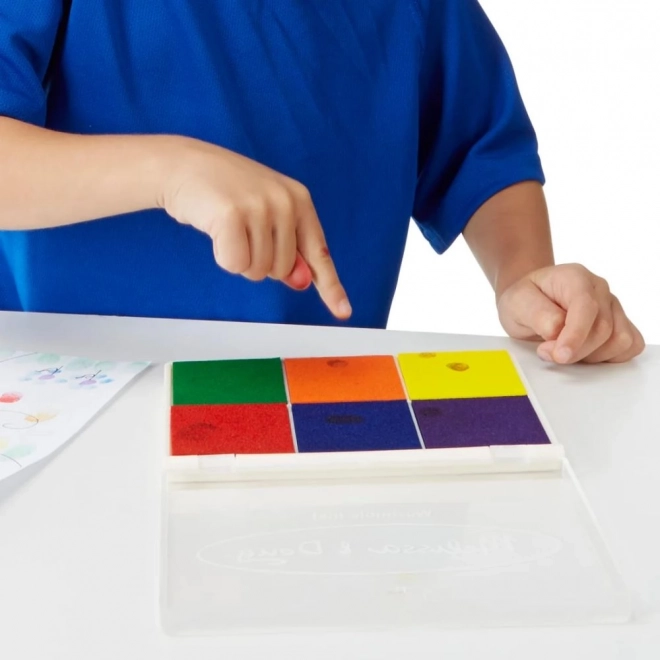 Encres lavables 6 couleurs