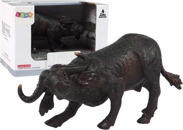Grande Figurine de Collection Buffle Africain Animaux du Monde