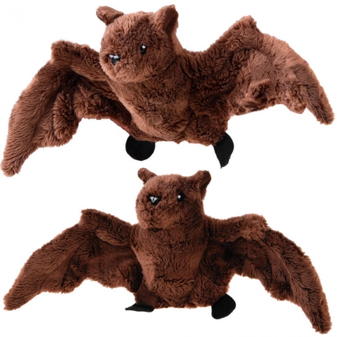 Mascotte peluche chauve-souris brune 30cm 13964