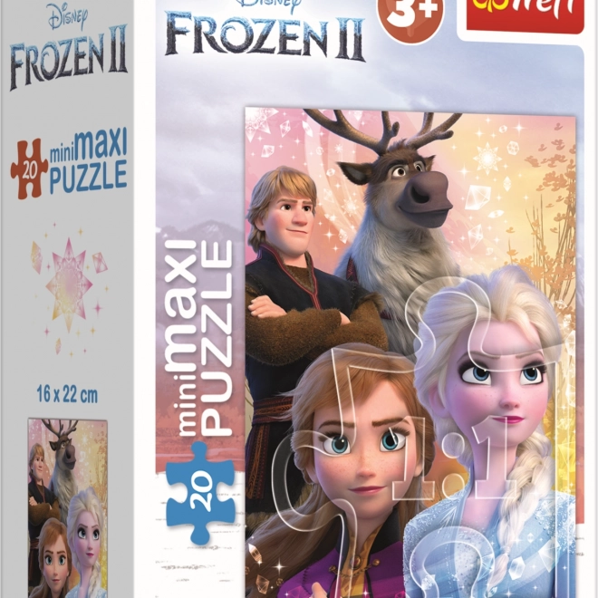 Trefl puzzle La Reine des Neiges 2 amitié 20 pièces