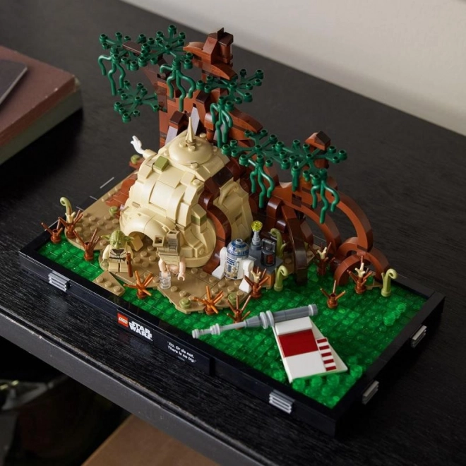 Entraînement Jedi sur la planète Dagobah – Diorama LEGO Star Wars