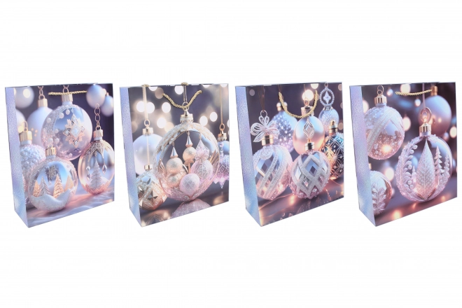 Sac cadeau M 26x32x10 cm NOËL