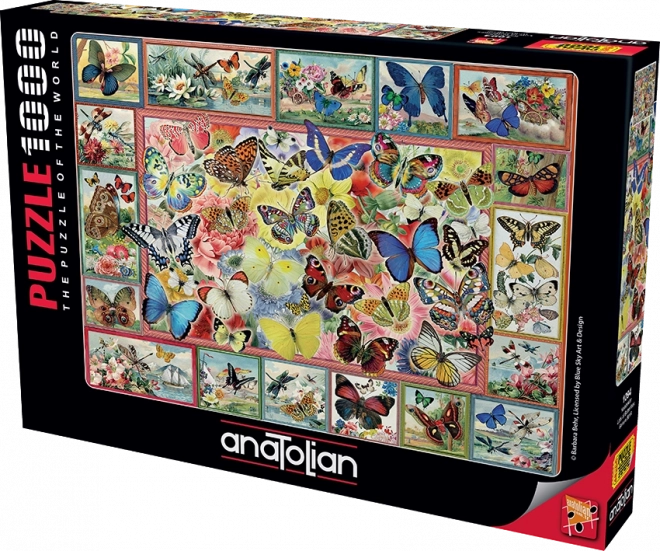 Puzzle Beaucoup de Papillons 1000 Pièces