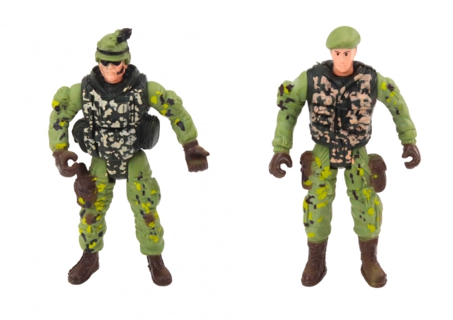 Ensemble militaire pour enfants avec véhicules de combat et avions