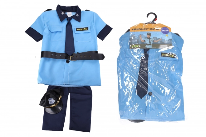 Ensemble de carnaval - policier 110-120 cm