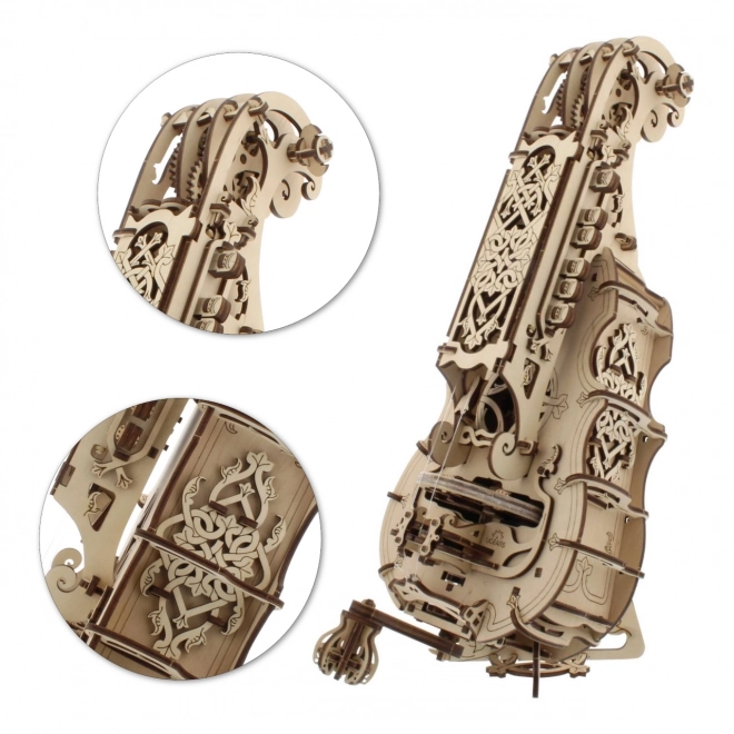 Ugears 3D puzzle mécanique en bois Vielle à roue