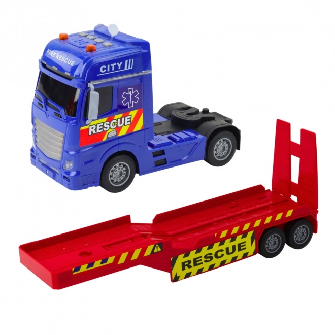Kit de sauvetage avec hélicoptère et voiture