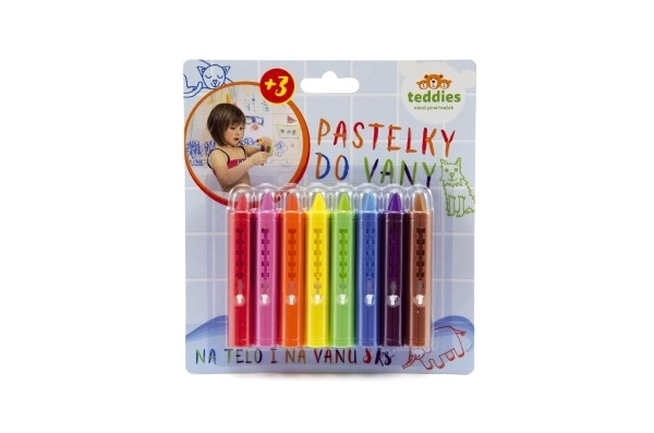 Crayons de bain 8 couleurs