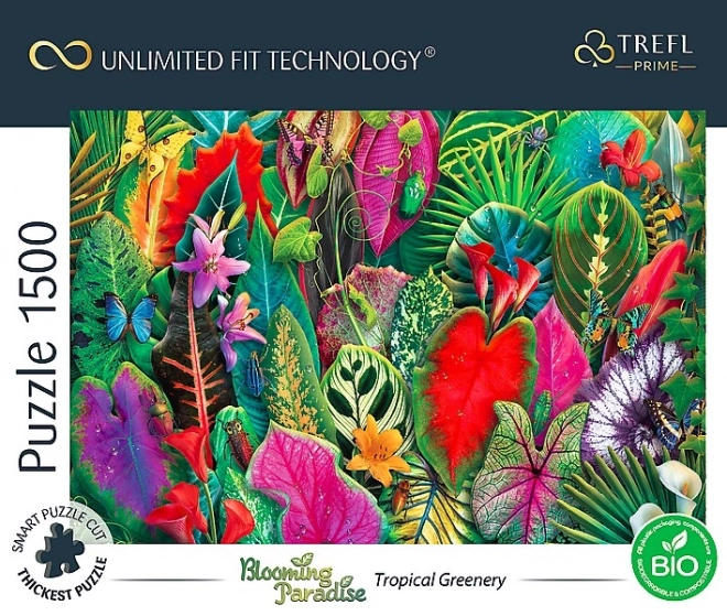 Puzzle Blooming Paradise : Paradis Tropical 1500 pièces