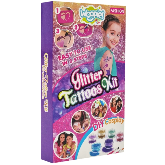 Woopie Art&Fun Création de tatouages XL set