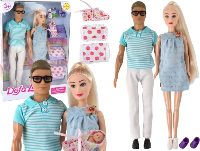 Poupées de grossesse Kevin et Lucy