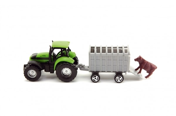 Tracteur avec remorque 16 cm