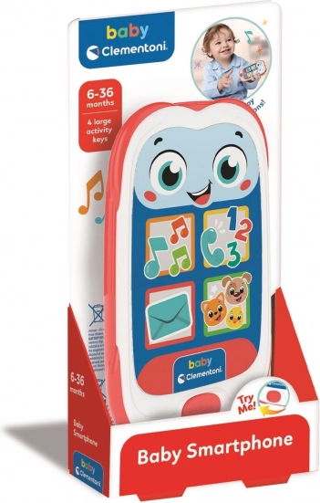 Baby Clementoni Téléphone interactif pour enfants