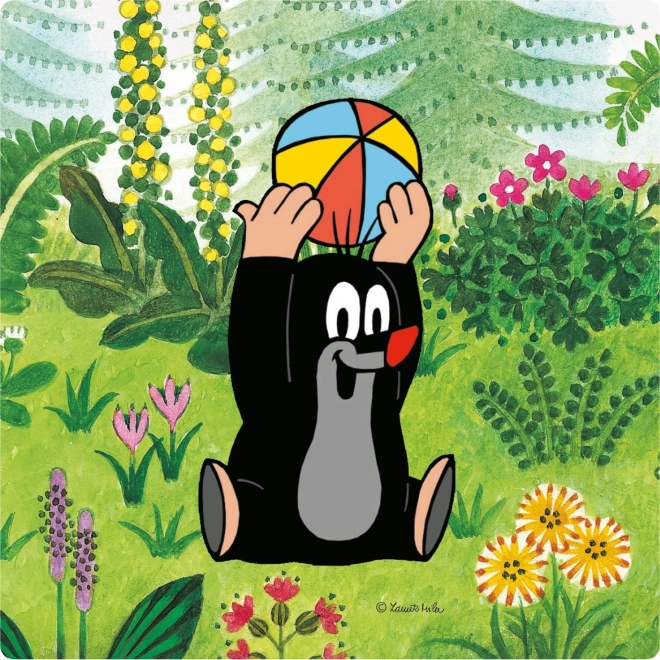 Krtek sur la prairie 3-5 puzzle bébé