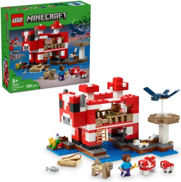 lego minecraft maison champi-vache
