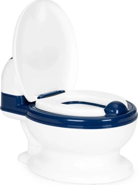 ECOTOYS Pot - Toilettes pour enfants - blanc, bleu