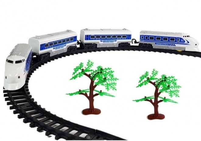Ensemble de train électrique Pendolino avec effets