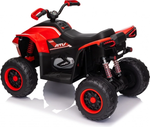 Quad Fast Wheel rouge